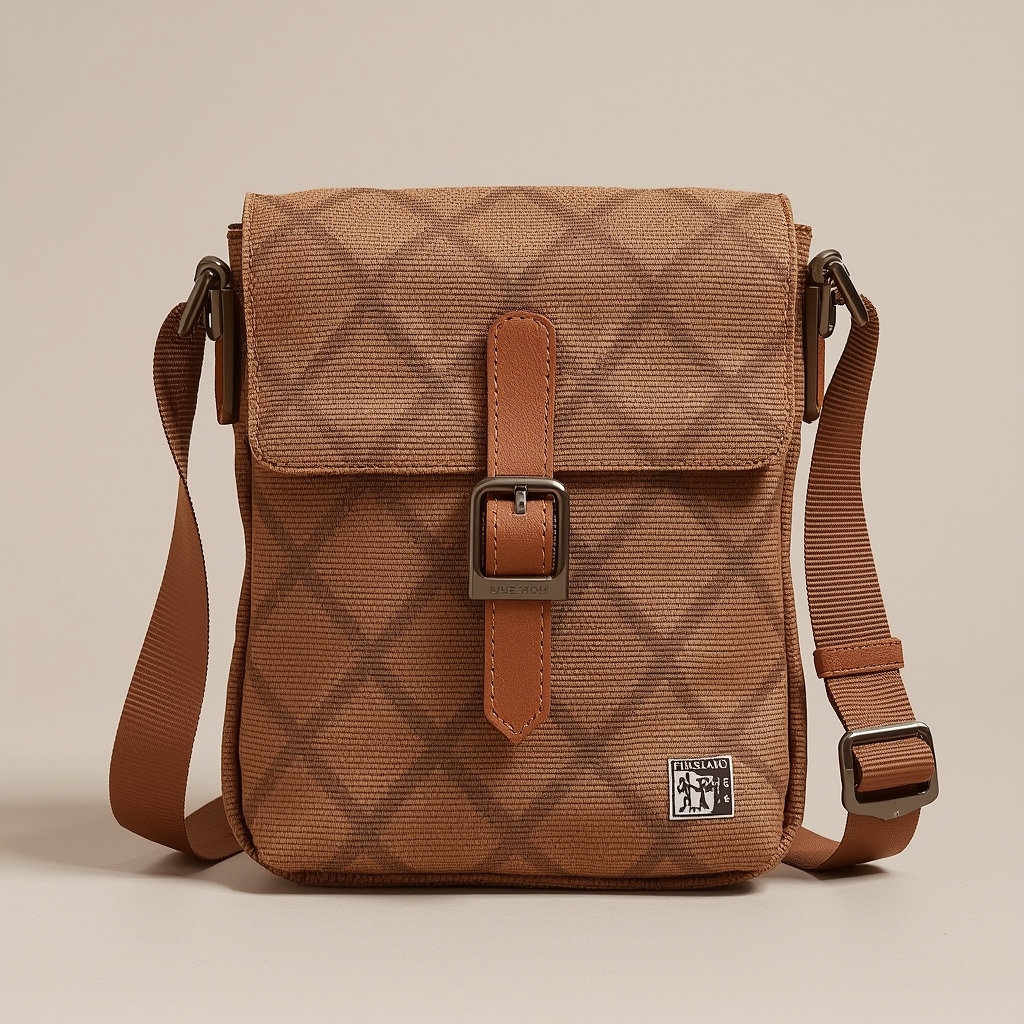 Hemp crossbody bag